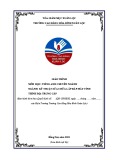Giáo trình Tiếng Anh chuyên ngành Kỹ thuật sửa chữa lắp ráp máy tính trình độ Trung cấp - Trường Cao đẳng Hòa Bình Xuân Lộc