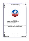 Giáo trình Cơ sở văn hóa Việt Nam ngành Quản trị khách sạn hệ Trung cấp - Cao đẳng Hòa Bình Xuân Lộc