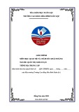 Giáo trình Quan hệ và Chăm sóc Khách hàng tốt nhất (Ngành Quản trị Khách sạn - Trình độ Trung cấp) - Trường Cao đẳng Hòa Bình Xuân Lộc