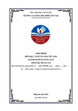 Giáo trình Cơ sở văn hóa Việt Nam (Hướng dẫn viên du lịch, Trung cấp) - Trường Cao đẳng Hòa Bình Xuân Lộc