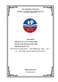 Giáo trình Xử lý sự cố phần mềm (Ngành: Quản trị mạng máy tính – Trình độ Trung cấp) - Trường Cao đẳng Hòa Bình Xuân Lộc