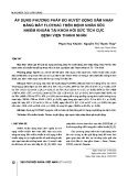 Áp dụng phương pháp đo huyết động xâm nhập bằng máy FloTrac trên bệnh nhân sốc nhiễm khuẩn tại khoa Hồi sức tích cực Bệnh viện Thanh Nhàn