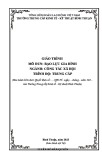 Giáo trình Bạo lực gia đình (Ngành: Công tác xã hội - Trình độ: Trung cấp) - Trường Trung cấp Kinh tế - Kỹ thuật Bình Thuận
