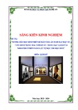 Sáng kiến kinh nghiệm THPT: Hướng dẫn học sinh thiết kế bảo tàng ảo 3D để dạy học về: Văn minh Trung Hoa thời kì Cổ - Trung đại - Lịch Sử 10 nhằm phát triển năng lực tự học cho học sinh