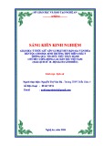Sáng kiến kinh nghiệm THPT: Giáo dục ý thức giữ gìn và phát huy bản sắc văn hóa dân tộc cho học sinh trường THPT Diễn Châu 5 thông qua tổ chức tiết thực hành chủ đề 7 Cộng đồng các dân tộc Việt Nam (SGK Lịch sử 10 – Bộ sách Cánh diều)