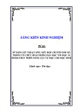 Sáng kiến kinh nghiệm THPT: Sử dụng kỹ thuật KWL kết hợp chuyển đổi số trong tổ chức hoạt động dạy học Tin học 10 nhằm phát triển năng lực tự học cho học sinh