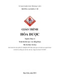 Giáo trình Hóa dược ngành Dược Cao đẳng VLVH - Trường Cao đẳng Y tế Bạc Liêu