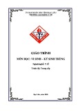 Giáo trình Vi sinh - Ký sinh trùng Y sĩ (Trung cấp) - Trường Cao đẳng Y tế Bạc Liêu [Mới nhất]