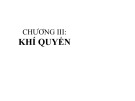 Bài giảng Khoa học trái đất: Chương 3 - Khí quyển (Mới nhất)