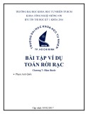 Bài tập ví dụ Toán rời rạc - Chương 7: Hàm Boole