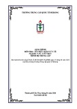 Giáo trình Tổ chức quản lý y tế tốt nhất cho Y sỹ, Y sỹ Y học cổ truyền - Trường Trung cấp Quốc tế Mekong