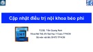 Bài giảng Cập nhật điều trị nội khoa béo phì - TS.BS. Trần Quang Nam