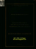 Quản lý nhà nước về đầu tư trực tiếp nước ngoài tại Viên Chăn, Lào - Luận văn Thạc sĩ Kinh tế