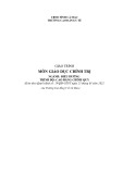 Giáo trình Giáo dục chính trị (Ngành: Điều dưỡng - Trình độ: Cao đẳng) - Trường Cao đẳng Y tế Cà Mau