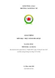Giáo trình Thực hành hóa dược Cao đẳng (Ngành Dược) - Trường Cao đẳng Y tế Cà Mau