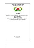 Giáo trình Y học cổ truyền phục hồi chức năng (Cao đẳng Hộ sinh) - Trường Cao đẳng Y tế Cà Mau
