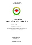 Giáo trình Thực hành Hóa phân tích Dược Cao đẳng - Trường Cao đẳng Y tế Cà Mau