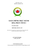 Giáo trình Thực hành hóa phân tích 2 (Dược Trung cấp) - Trường Cao đẳng Y tế Cà Mau [Mới nhất]