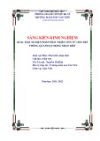 Sáng kiến kinh nghiệm Mầm non: Một số biện pháp giúp trẻ 24-36 tháng phát triển vốn từ qua hoạt động nhận biết