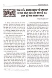 Tìm hiểu quan niệm về cái đẹp nhục cảm của Ấn Độ cổ đại qua sử thi Ramayana