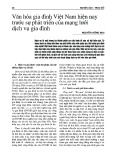 Văn hóa gia đình Việt Nam hiện nay trước sự phát triển của mạng lưới dịch vụ gia đình