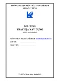 Bài giảng Trắc địa xây dựng Đào Hữu Sĩ: Tổng hợp kiến thức chuẩn nhất