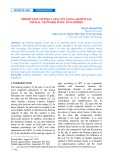 Prediction of pile capacity using artificial neural network with two hidden
