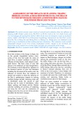 Assessment of the impacts of planning traffic bridges system across Red River on Ha Noi reach to the river bank erosion and river bed changes for period from 2020 to 2030
