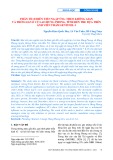 Phân tích diễn tiến ngập úng theo không gian và thời gian ở cù lao Hưng Phong, tỉnh Bến Tre dựa trên ảnh viễn thám Sentinel-1