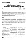 Một số kiến nghị về áp dụng báo cáo phát triển bền vững tại Việt Nam