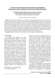 A study on saltwater intrusion risk assessment for agricultural production in Tien Giang province