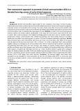 Peer assessment approach to promote clinical communication skills in a blended learning course of early clinical exposure