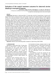 Evaluation of the surgical treatment outcomes for abnormal uterine bleeding in menopausal women