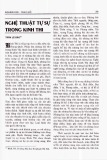 Nghệ thuật tự sự trong Kinh Thi