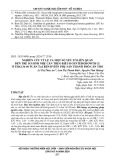 Nghiên cứu tỷ lệ và một số yếu tố liên quan đến trẻ sơ sinh nhẹ cân theo biểu đồ Intergrowth-21 ở thai 34-40 tuần tại Bệnh viện Phụ sản thành phố Cần Thơ
