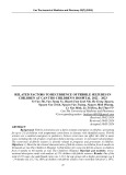 Related factors to recurrence of febrile seizures in children at Can Tho children's hospital 2022 – 2023