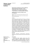 Numerical comparison of PI and neural network-based controllers for the hydrostatic unit in hydro mechanical transmissions of self-propelled vehicles
