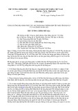 Công điện số 04/CĐ-TTg