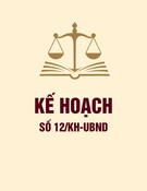 Kế hoạch số 12/KH-UBND (Thành phố Hà Nội)