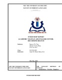 Internship report: Academic staff at AM English center - Ho Chi Minh branch