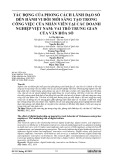 Tác động của phong cách lãnh đạo số đến hành vi đổi mới sáng tạo trong công việc của nhân viên tại các doanh nghiệp Việt Nam: Vai trò trung gian của văn hóa số