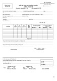 Mẫu Giấy đề nghị thu hồi ứng trước bằng ngoại tệ (Mẫu số C2-09/NS) chuẩn nhất