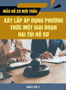 Mẫu Hồ sơ mời thầu xây lắp áp dụng phương thức một giai đoạn hai túi hồ sơ (Mẫu số 02)