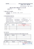 Mẫu Biên bản miễn nhiệm ban cán sự lớp