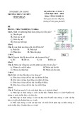 Đề thi học kì 1 môn Công nghệ lớp 10 năm 2023-2024 - Trường THCS&THPT Vĩnh Nhuận