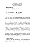 Đề cương môn học Kinh tế vĩ mô 1 (Ngành Marketing) - Trường Đại học Mở Tp. Hồ Chí Minh