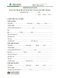 Mẫu Hợp đồng bảo lãnh bằng giá trị quyền sử dụng đất, tài sản gắn liền với đất
