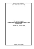 Bài giảng Cảm biến ThS. Phan Đình Trung: Tổng hợp kiến thức đầy đủ nhất