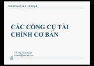 Bài giảng Các nguyên lý kinh tế vĩ mô: Chương 6 - TS. Hà Thúc Huân