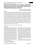 Đánh giá thực trạng chăm sóc hô hấp cho người bệnh thông khí nhân tạo xâm nhập tại Bệnh viện Đa khoa Thống Nhất tỉnh Đồng Nai năm 2024